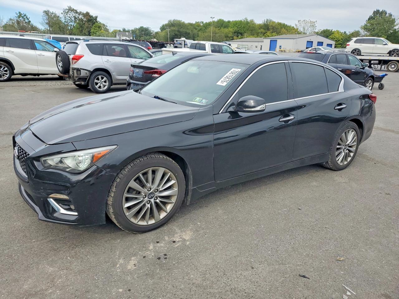 2018 INFINITI Q50 3.0T LUXE | JN1EV7ARXJM430399 | UPCARS