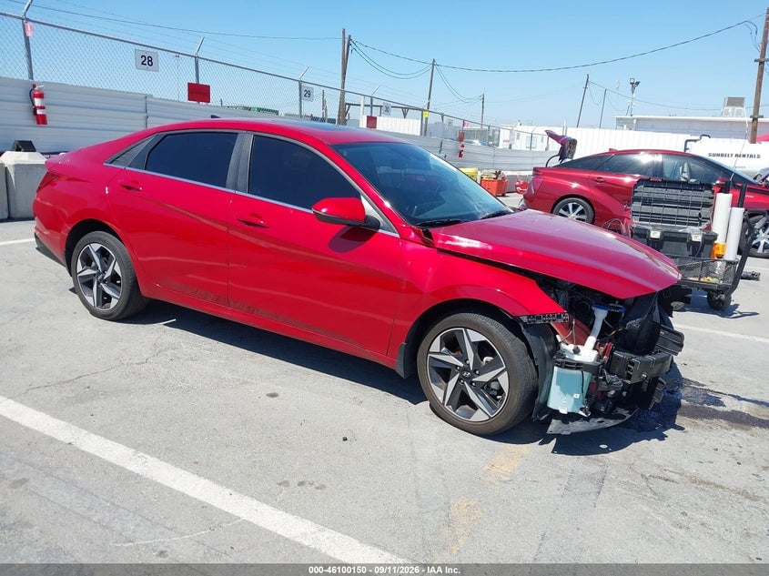 2023 HYUNDAI ELANTRA LIMITED | KMHLP4AGXPU375131 | UPCARS