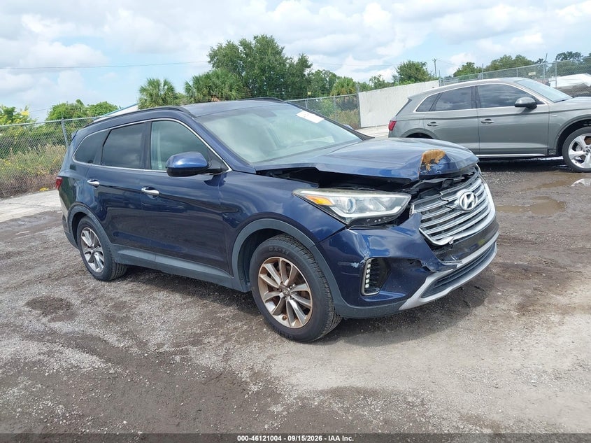 2017 HYUNDAI SANTA FE SE | KM8SM4HF4HU196442 | UPCARS