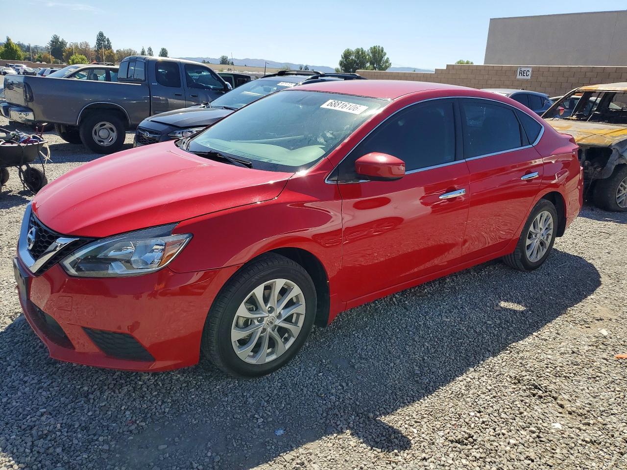 2019 NISSAN SENTRA SV | 3N1AB7AP9KL608904 | UPCARS