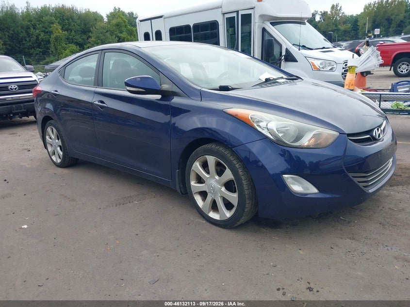 2012 HYUNDAI ELANTRA LIMITED | 5NPDH4AE3CH132768 | UPCARS