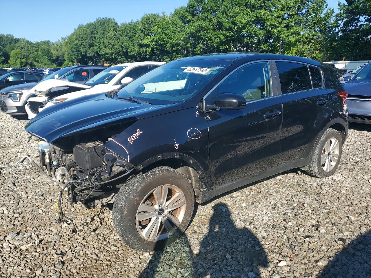 2019 KIA SPORTAGE LX | KNDPMCAC5K7501215 | UPCARS
