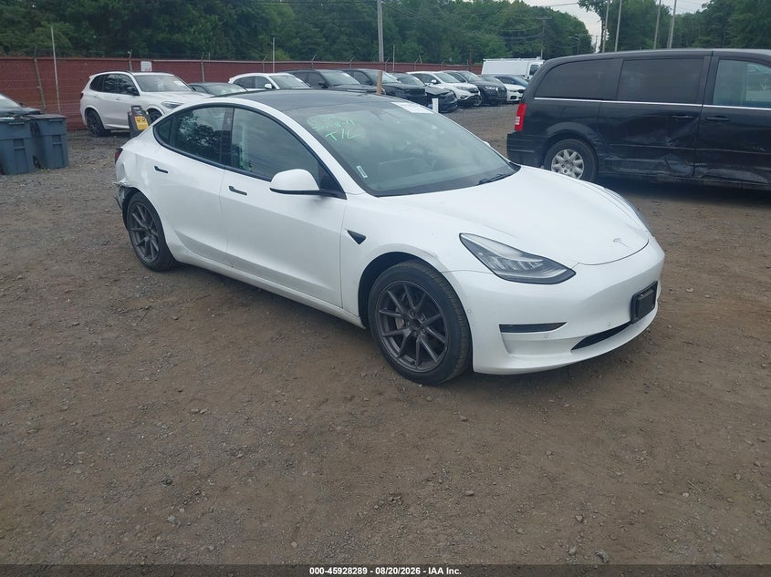 2021 TESLA MODEL 3 STANDARD RANGE PLUS REAR-WHEEL DRIVE | 5YJ3E1EA1MF857778 | UPCARS