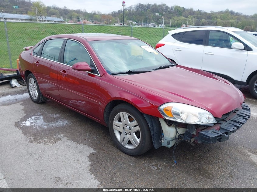 2008 CHEVROLET IMPALA LT | 2G1WC583981252254 | UPCARS