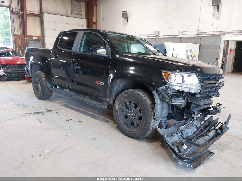 2021 CHEVROLET COLORADO 4WD  SHORT BOX Z71 | 1GCGTDENXM1260553 | UPCARS