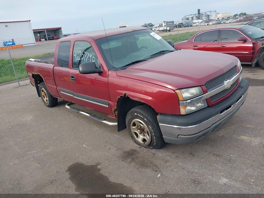 2004 CHEVROLET SILVERADO 1500 LS | 1GCEK19V34E391058 | UPCARS