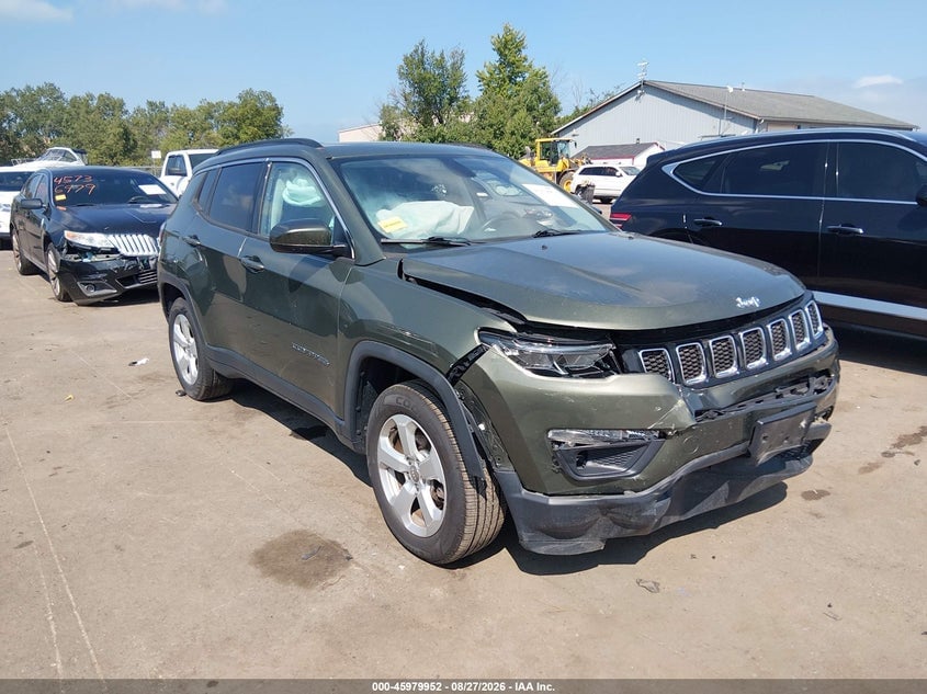 2018 JEEP COMPASS LATITUDE | 3C4NJCBB1JT186543 | UPCARS