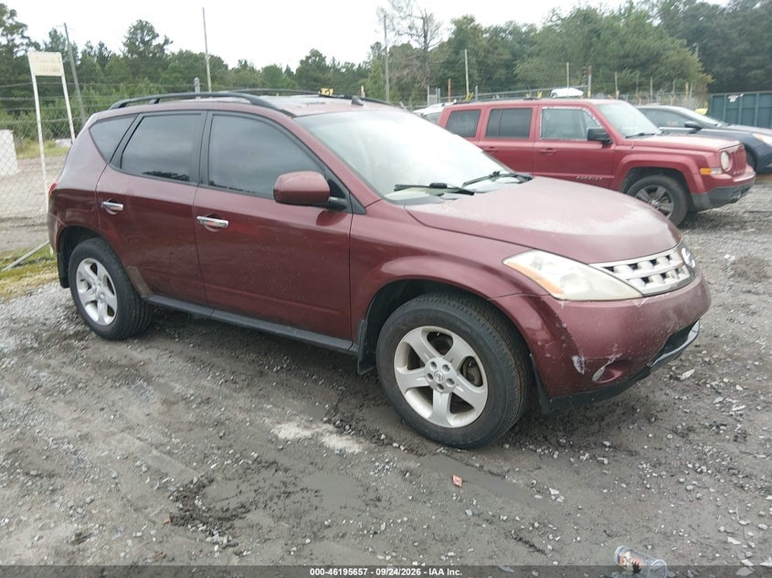 2005 NISSAN MURANO SL | JN8AZ08W15W428607 | UPCARS