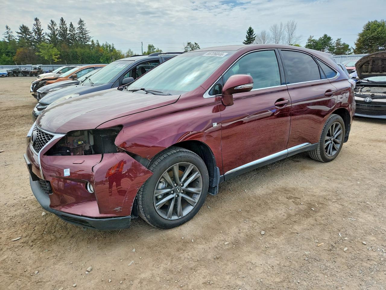 2013 LEXUS RX350 BASE | 2T2BK1BA8DC181421 | UPCARS