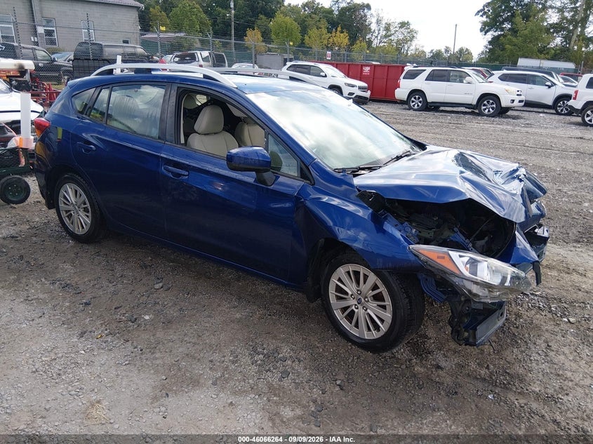 2017 SUBARU IMPREZA 2.0I PREMIUM | 4S3GTAB69H3701191 | UPCARS
