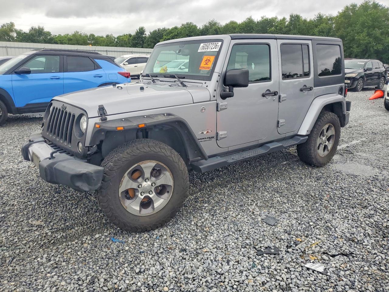 2018 JEEP WRANGLER SAHARA | 1C4HJWEG2JL918227 | UPCARS