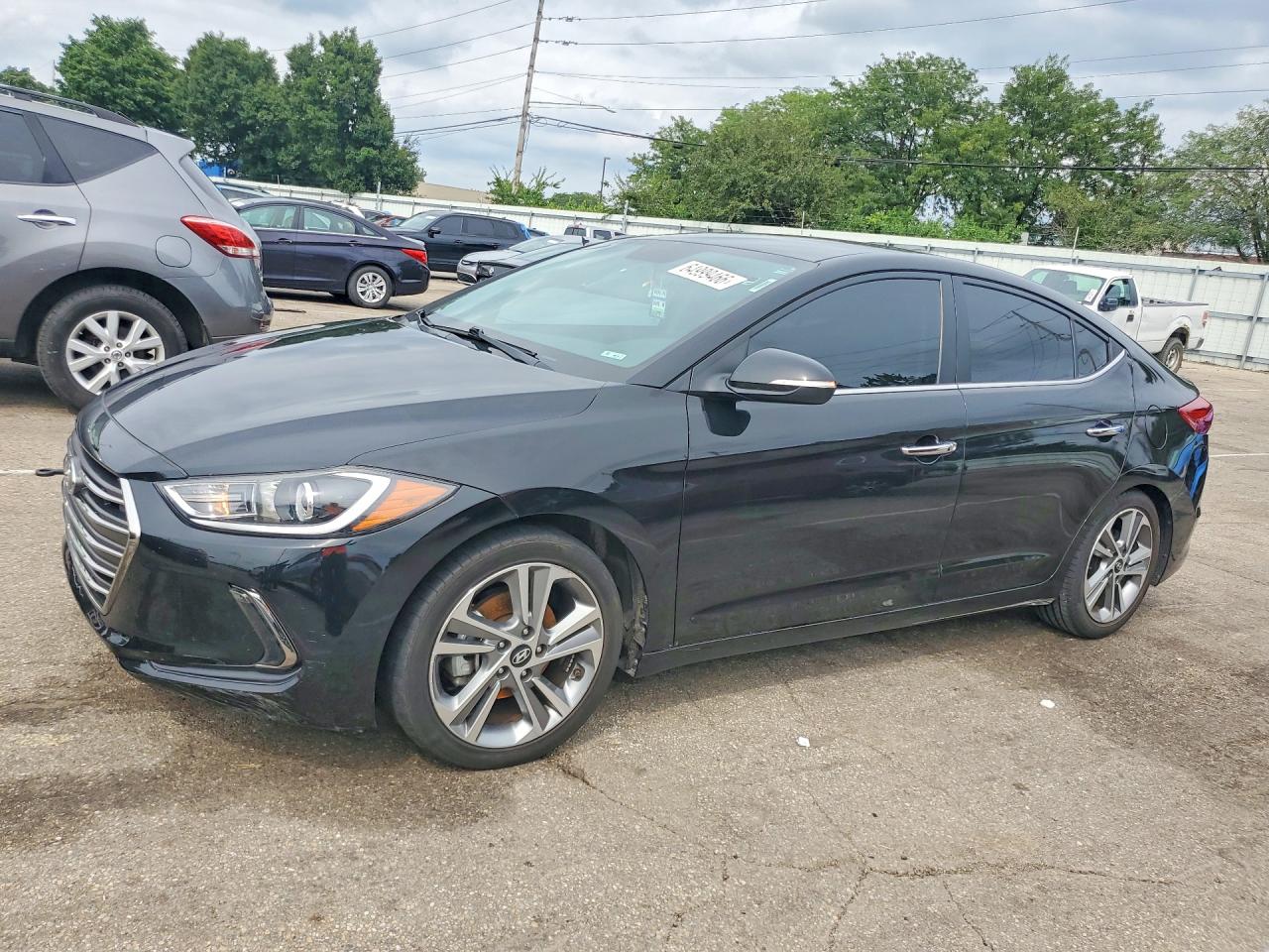2017 HYUNDAI ELANTRA LIMITED | KMHD84LF4HU266977 | UPCARS