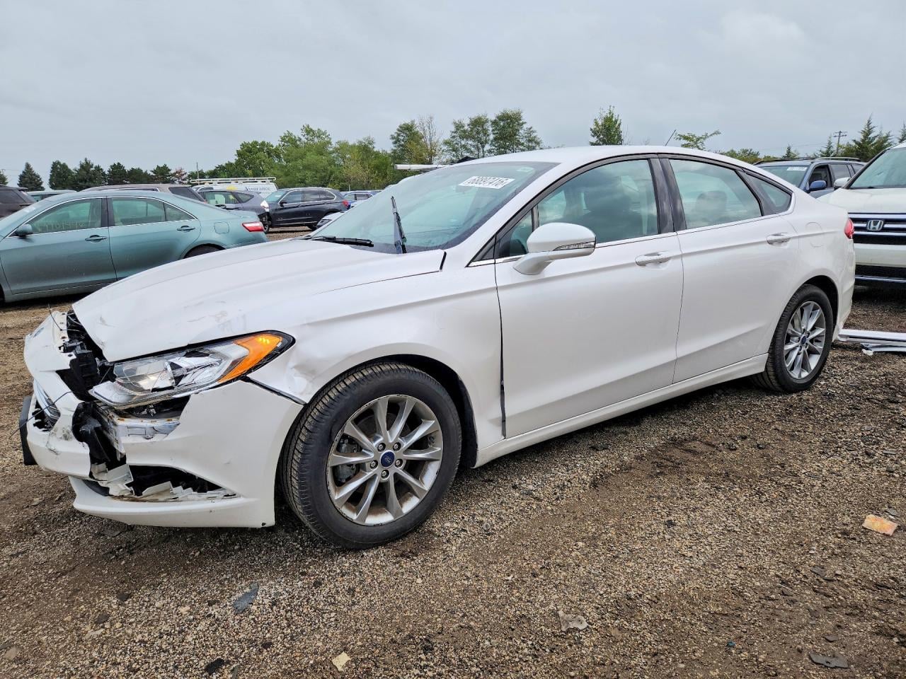 2017 FORD FUSION SE | 3FA6P0H74HR328563 | UPCARS