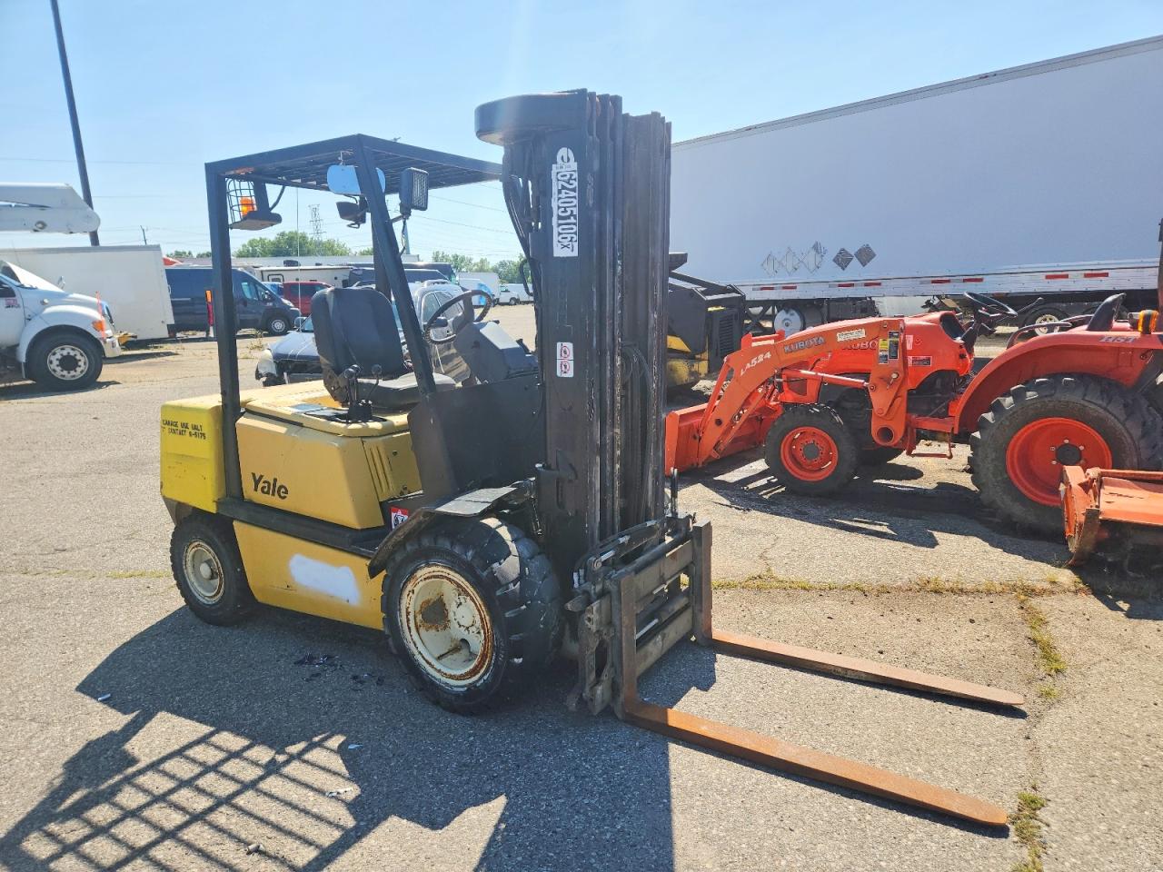 2000 YALE UNKNOWN GTP060TGNUAQ087 FORKLIFT | A875B06979X | UPCARS