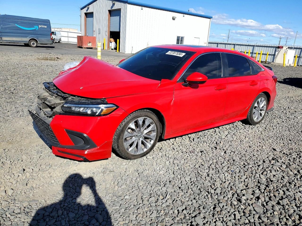 2022 HONDA CIVIC EX | 2HGFE1F73NH326370 | UPCARS