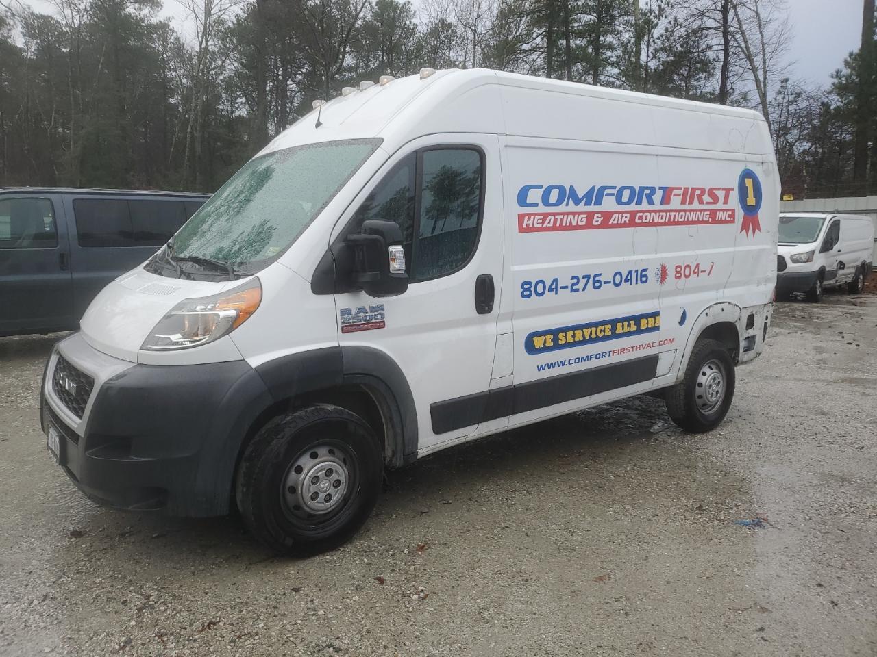 2019 RAM PROMASTER 2500 HIGH | 3C6TRVCG7KE523008 | UPCARS