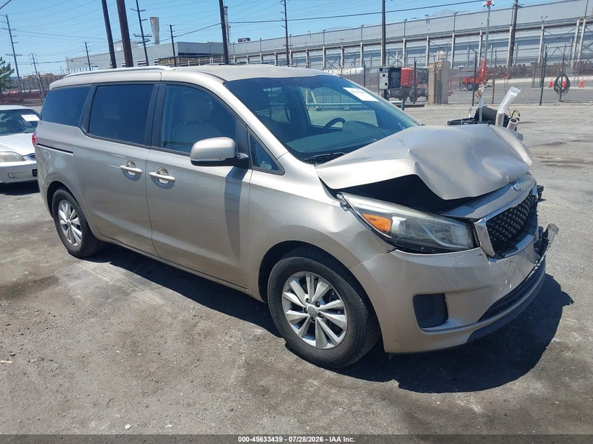 2015 KIA SEDONA LX | KNDMB5C15F6041808 | UPCARS