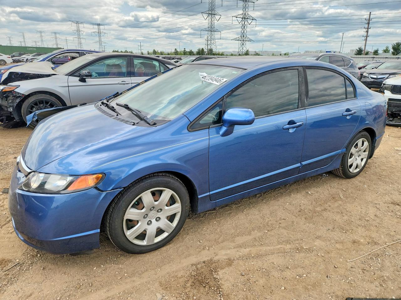 2008 HONDA CIVIC LX | 1HGFA16558L069133 | UPCARS
