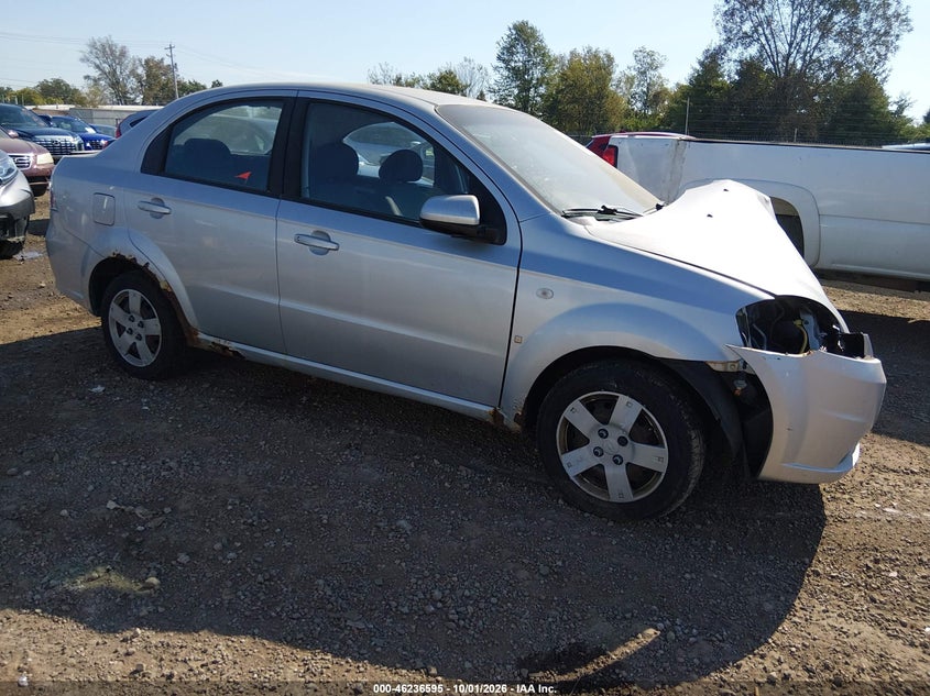 2008 CHEVROLET AVEO LS | KL1TD56698B023682 | UPCARS