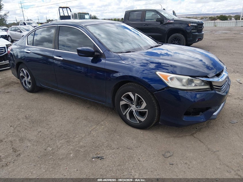 2017 HONDA ACCORD LX | 1HGCR2F38HA160389 | UPCARS