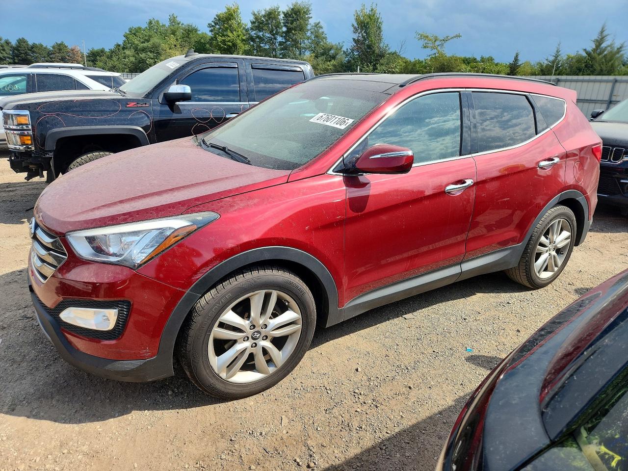 2014 HYUNDAI SANTA FE 2.0T | 5XYZWDLA5EG211441 | UPCARS