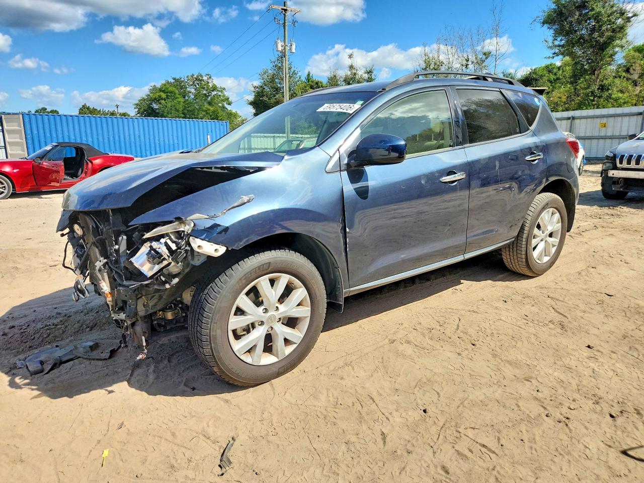 2013 NISSAN MURANO S | JN8AZ1MU1DW211616 | UPCARS