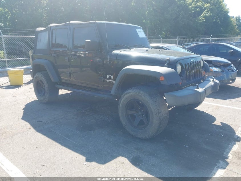 2007 JEEP WRANGLER UNLIMITED X | 1J8GA39177L163027 | UPCARS