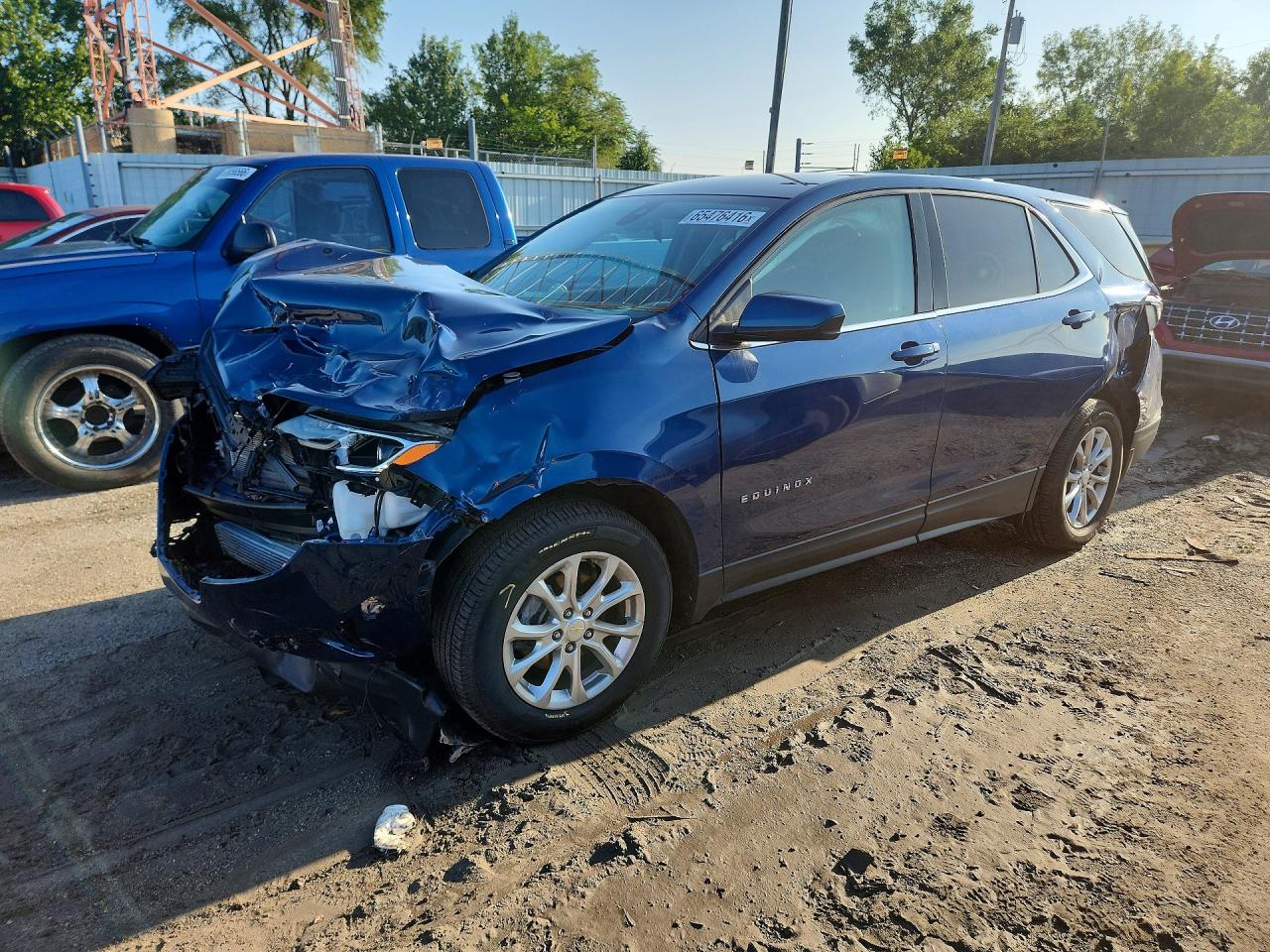 2020 CHEVROLET EQUINOX LT | 2GNAXUEVXL6221992 | UPCARS