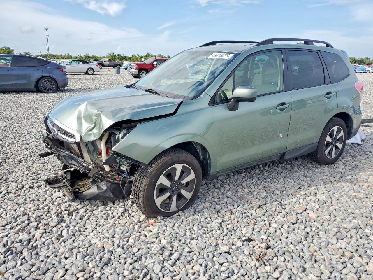 2017 SUBARU FORESTER 2.5I PREMIUM | JF2SJAGC6HH591364 | UPCARS