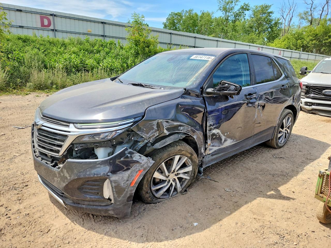 2022 CHEVROLET EQUINOX LT | 3GNAXKEV9NS178481 | UPCARS