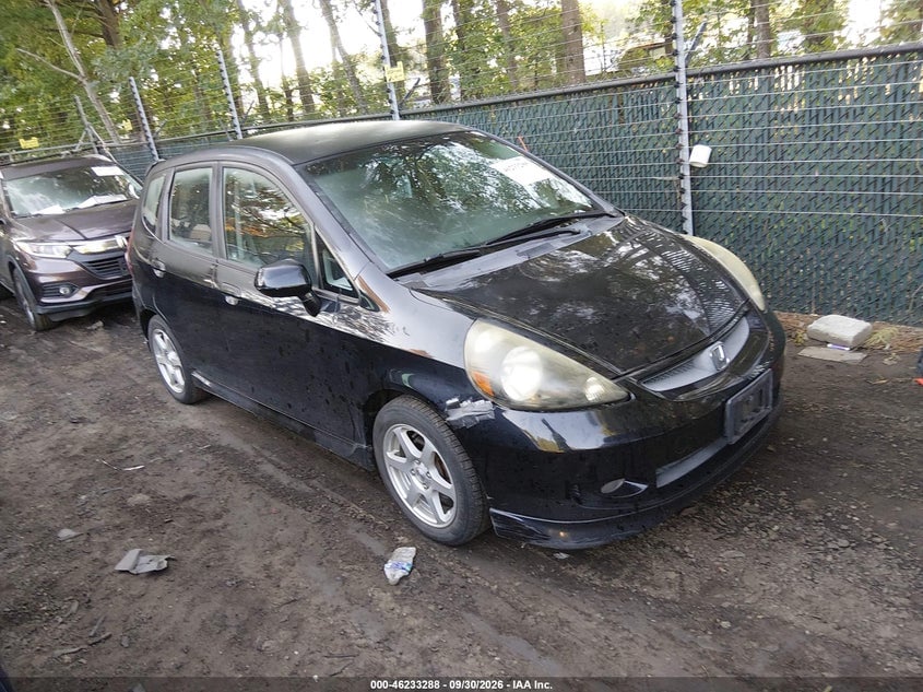 2007 HONDA FIT SPORT | JHMGD38607S051279 | UPCARS