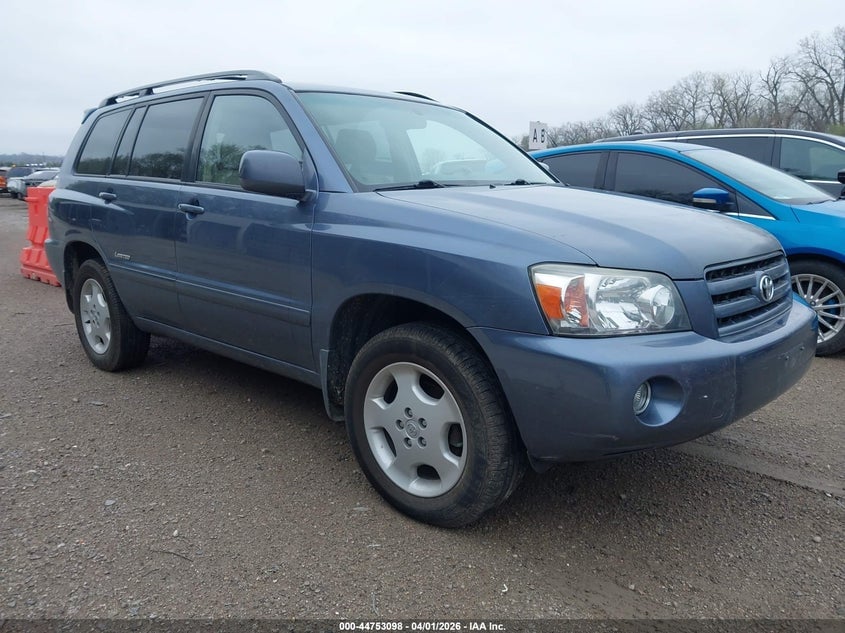 2007 TOYOTA HIGHLANDER LIMITED V6 | JTEEP21A570214816 | UPCARS