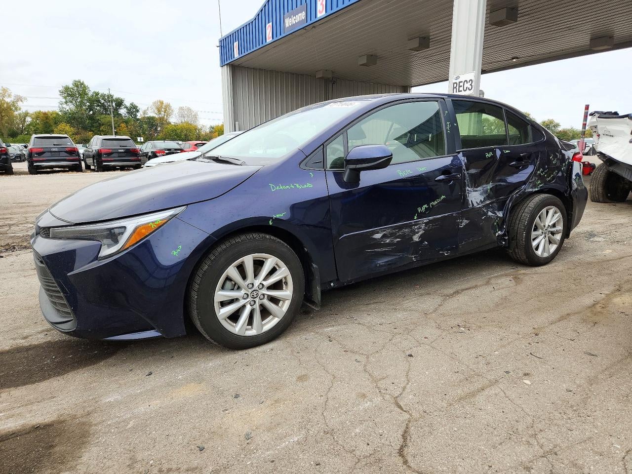 2024 TOYOTA COROLLA LE | JTDBDMHE4RJ006492 | UPCARS