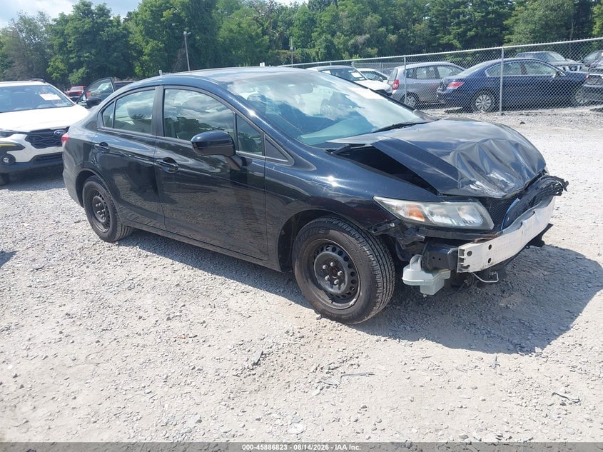 2015 HONDA CIVIC LX | 19XFB2F5XFE276656 | UPCARS