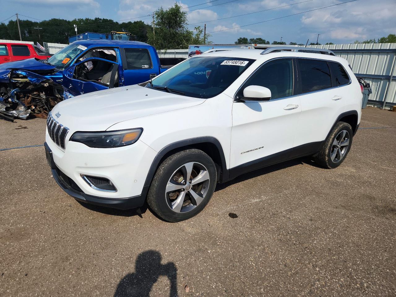 2019 JEEP CHEROKEE LIMITED | 1C4PJMDN1KD180707 | UPCARS