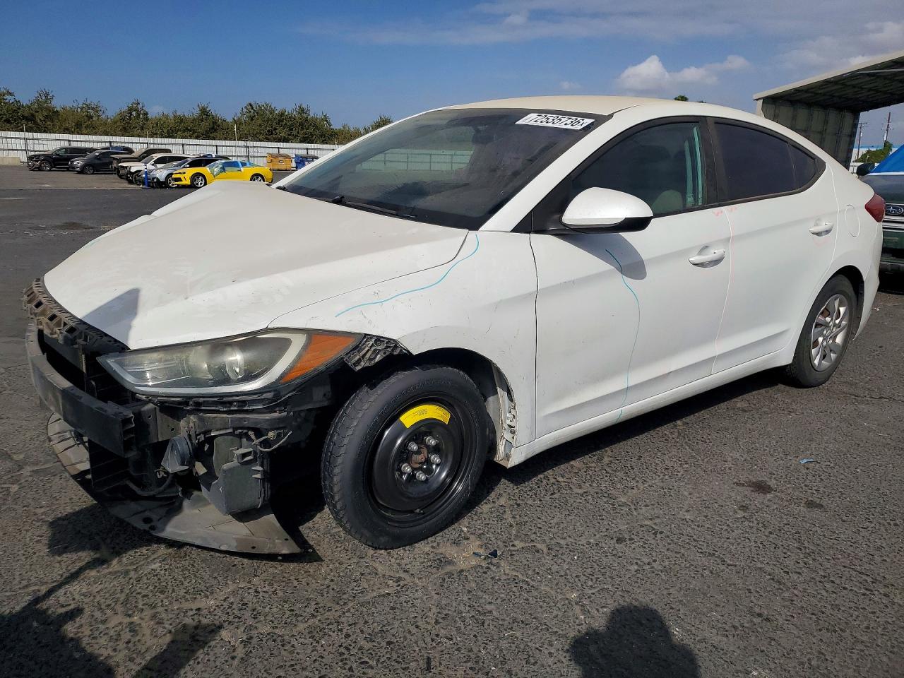 2017 HYUNDAI ELANTRA SE | 5NPD74LF2HH130543 | UPCARS