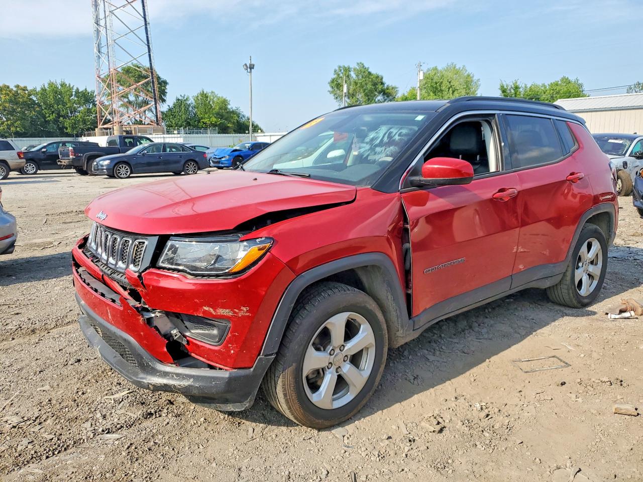 2018 JEEP COMPASS LATITUDE | 3C4NJDBBXJT115279 | UPCARS