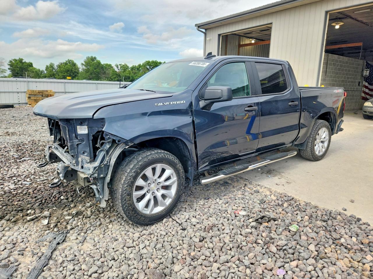 2020 CHEVROLET SILVERADO K1500 CUSTOM | 1GCUYBEF2LZ239228 | UPCARS