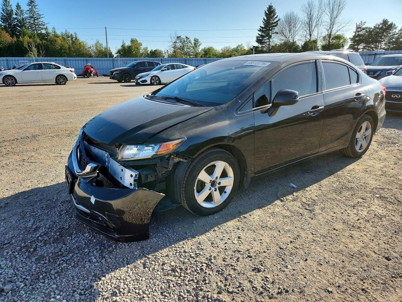 2013 HONDA CIVIC TOURING | 2HGFB2F73DH033811 | UPCARS