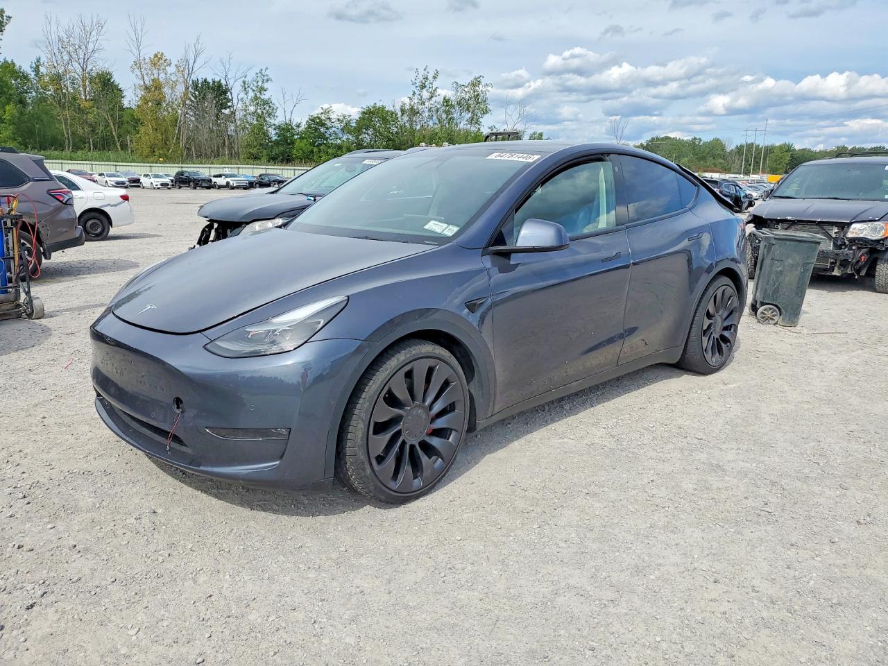 2022 TESLA MODEL Y | 7SAYGDEFXNF448096 | UPCARS