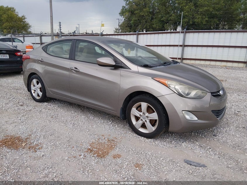 2012 HYUNDAI ELANTRA GLS | 5NPDH4AE2CH151098 | UPCARS