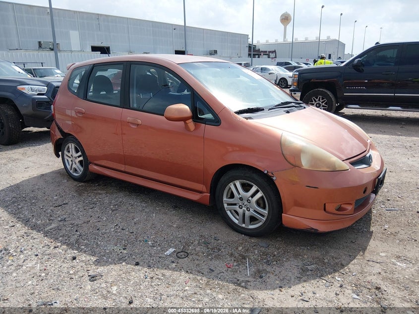2007 HONDA FIT SPORT | JHMGD38617S005573 | UPCARS