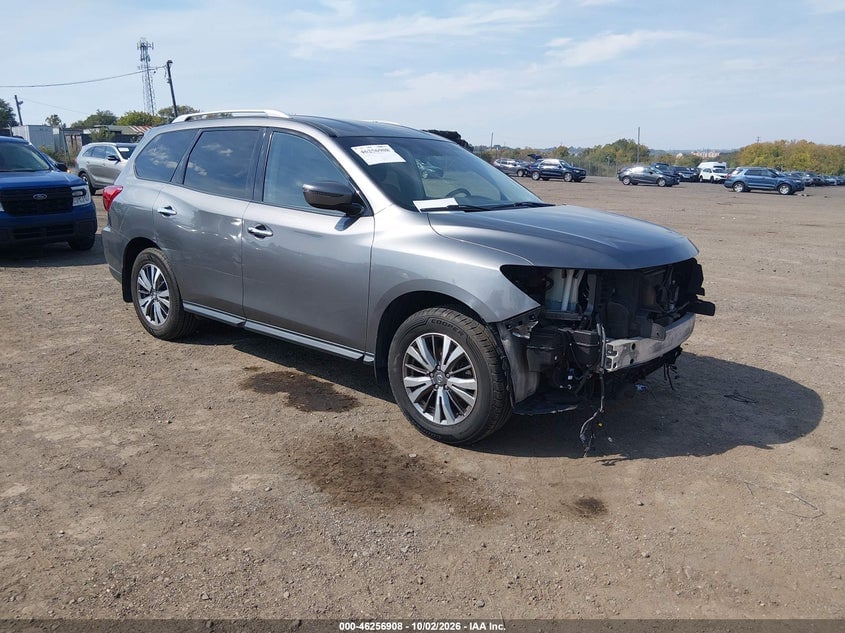 2019 NISSAN PATHFINDER S | 5N1DR2MM2KC651546 | UPCARS