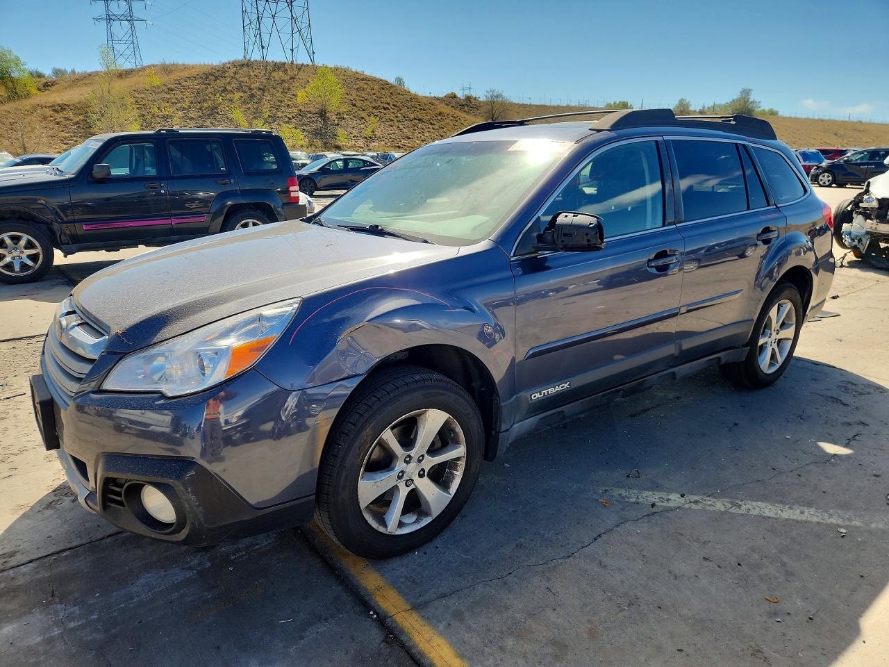 2014 SUBARU OUTBACK 2.5I LIMITED | 4S4BRBLC9E3247597 | UPCARS