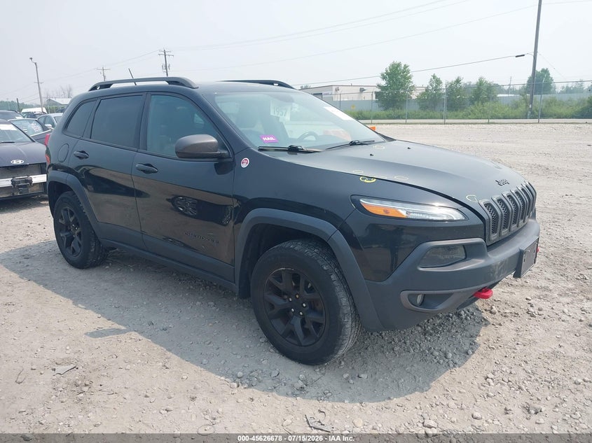 2015 JEEP CHEROKEE TRAILHAWK | 1C4PJMBS1FW772658 | UPCARS