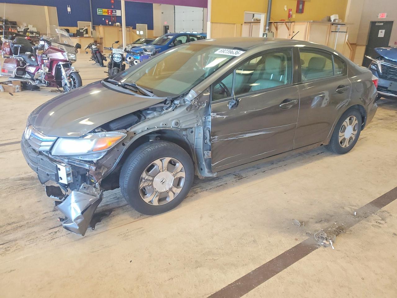 2012 HONDA CIVIC HYBRID L | JHMFB4F32CS004796 | UPCARS