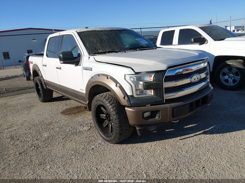 2017 FORD F-150 LARIAT | 1FTEW1EG3HFA48391 | UPCARS