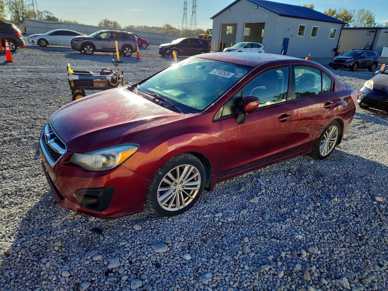 2014 SUBARU IMPREZA PREMIUM | JF1GJAD62EH019891 | UPCARS