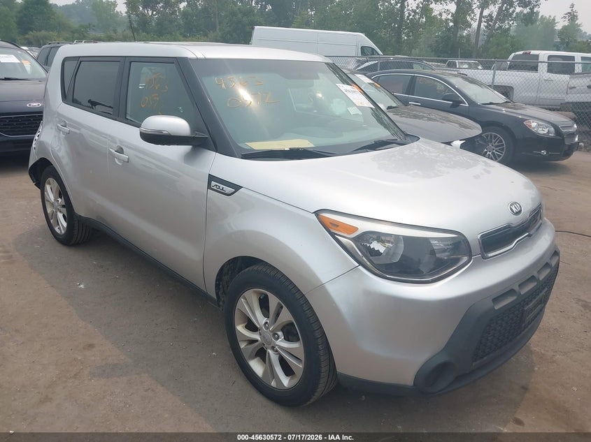 2014 KIA SOUL + | KNDJP3A51E7740733 | UPCARS