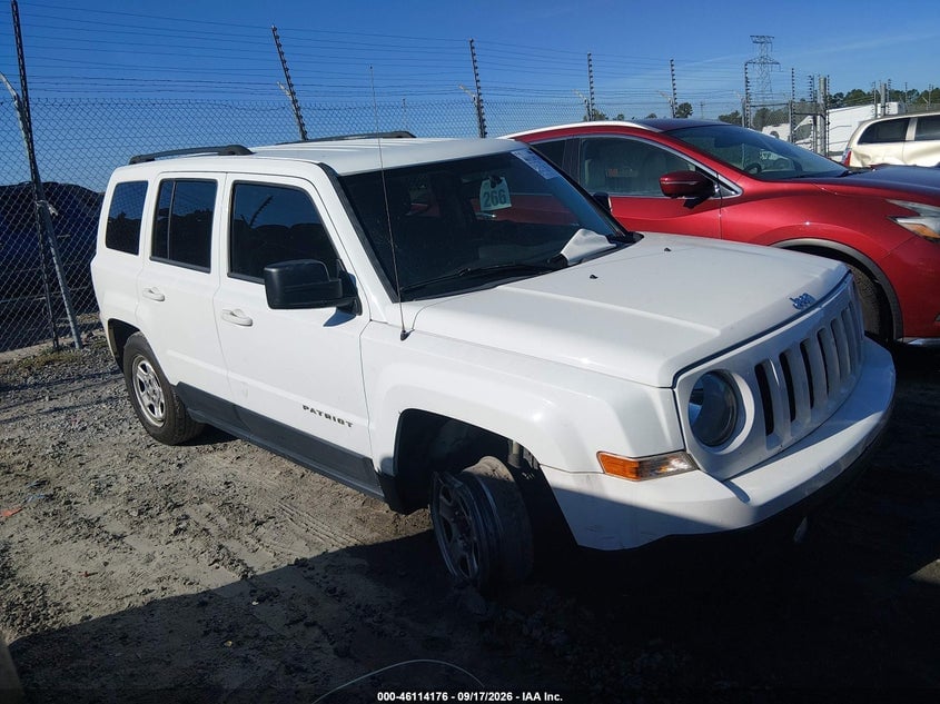 2017 JEEP PATRIOT SPORT | 1C4NJPBA7HD171222 | UPCARS